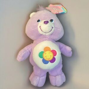 Vintage Care Bear Harmony Bear Purple
Rare 2002 8" Plush, Collectors